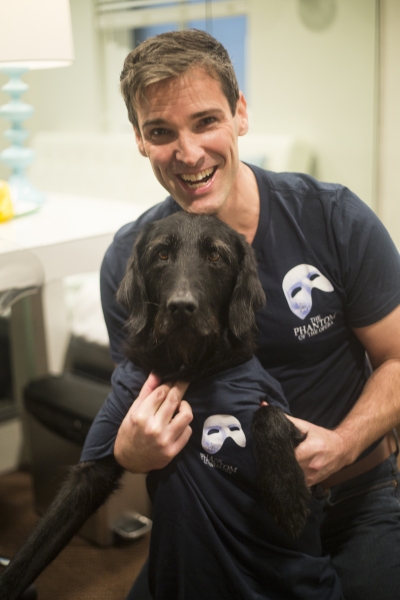 Exclusive Photo Coverage: THE PHANTOM OF THE OPERA  Supports BC/EFA with #Thinkofme Shirts Image
