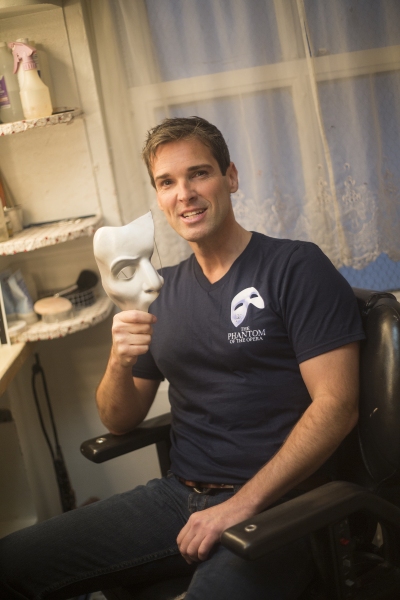 Exclusive Photo Coverage: THE PHANTOM OF THE OPERA  Supports BC/EFA with #Thinkofme Shirts Image