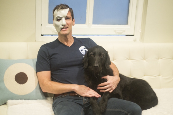 Exclusive Photo Coverage: THE PHANTOM OF THE OPERA  Supports BC/EFA with #Thinkofme Shirts Image