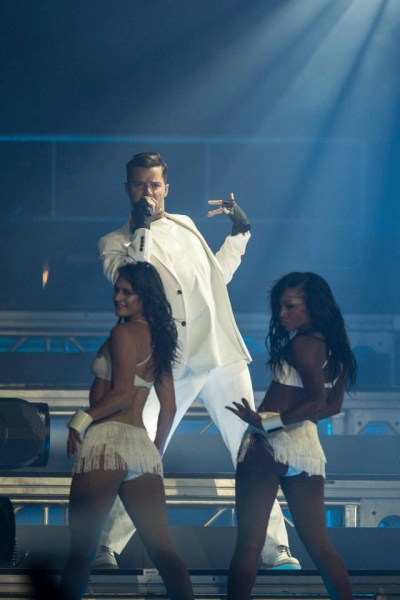Photo Flash: Ricky Martin Rocks Adelaide; Performance Shots! Image