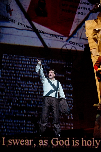 Photo Flash: William Kentridge's Production Of Shostakovich's THE NOSE with Tony Winner Paulo Szot Hits Theatres 10/26  Image