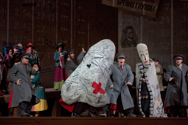 Photo Flash: William Kentridge's Production Of Shostakovich's THE NOSE with Tony Winner Paulo Szot Hits Theatres 10/26  Image