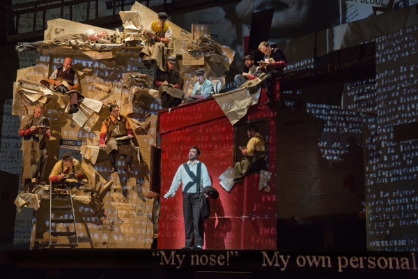 Photo Flash: William Kentridge's Production Of Shostakovich's THE NOSE with Tony Winner Paulo Szot Hits Theatres 10/26  Image