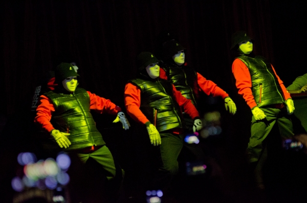 Photo Flash: LAX Nightclub Celebrates Anniversary with Performance by Jabbawockeez 