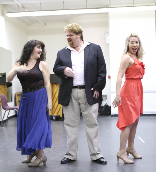 Photo Coverage: Cast of DISASTER! Meets the Press! Image