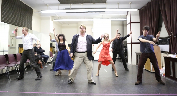 Photo Coverage: Cast of DISASTER! Meets the Press! Image