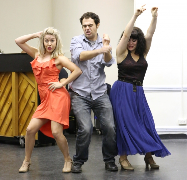 Photo Coverage: Cast of DISASTER! Meets the Press! Image