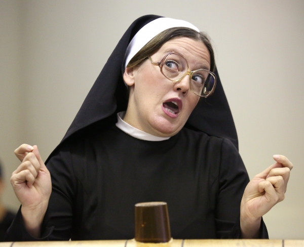Photo Coverage: Cast of DISASTER! Meets the Press! Image