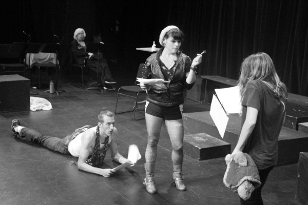 Photo Flash Exclusive: Inside Amas Musical Theatre's BLEEDING LOVE Staged Reading Rehearsals with Bryce Ryness, Nancy Opel & More Image