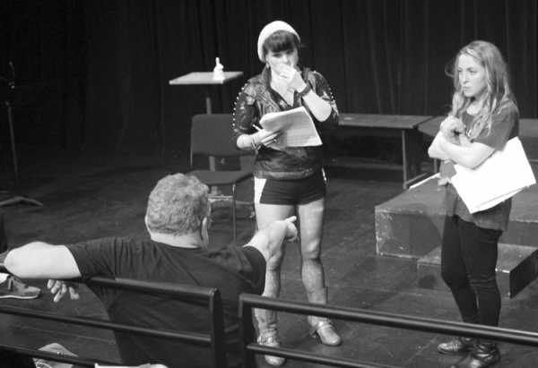 Photo Flash Exclusive: Inside Amas Musical Theatre's BLEEDING LOVE Staged Reading Rehearsals with Bryce Ryness, Nancy Opel & More Image