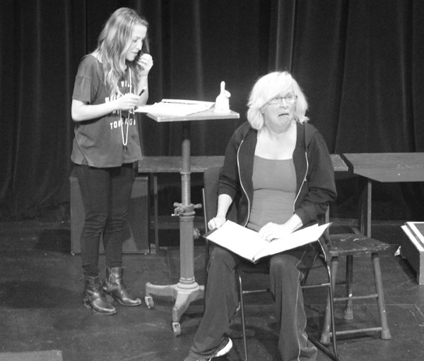Photo Flash Exclusive: Inside Amas Musical Theatre's BLEEDING LOVE Staged Reading Rehearsals with Bryce Ryness, Nancy Opel & More Image