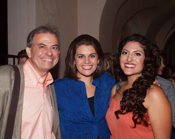 David Coe Lamoureaux, Kristen Lamoureux, and Laleh Khorsandi Photo