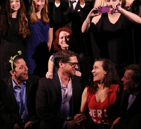 Photo Coverage: Daniel Breaker, Christopher Sieber and More Perform at SHREK DVD Release Party! Image
