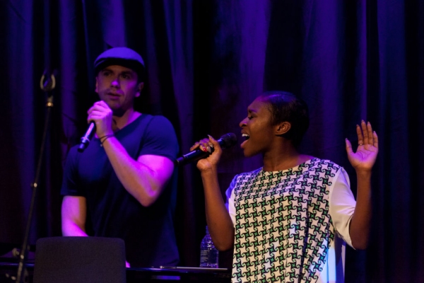 Photo Flash: First Look at Richard Fleeshman with Cynthia Ervio in Concert at the Hippodrome Image