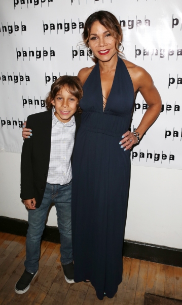 Daphne Rubin-Vega & son Luca  Photo