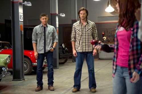 Photo Flash: First Look at Felicia Day's Return to SUPERNATURAL Image