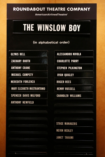 Photo Coverage: Inside THE WINSLOW BOY's Opening Night Curtain Call! 