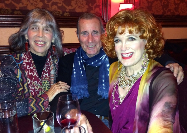 Photo Flash: Jim Dale & Michele Lee Visit Charles Busch at 54 Below Image