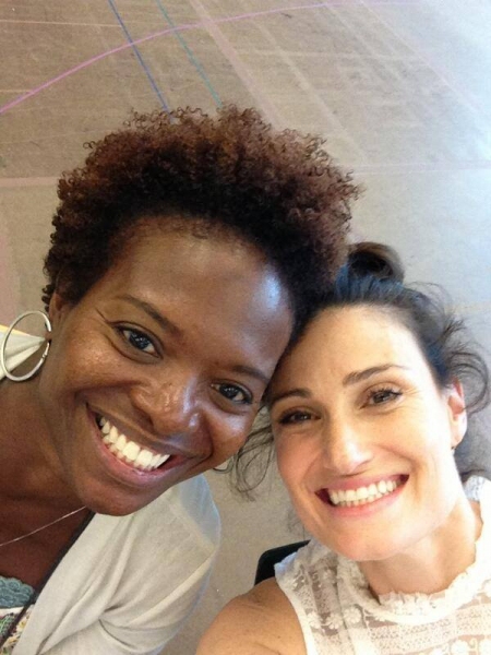 Photo Flash: Idina Menzel, Anthony Rapp & More Featured in New Crop of IF/THEN Rehearsal Shots Image