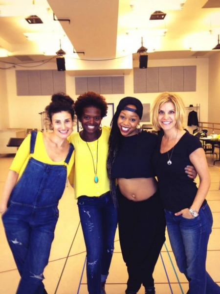 Photo Flash: Idina Menzel, Anthony Rapp & More Featured in New Crop of IF/THEN Rehearsal Shots Image