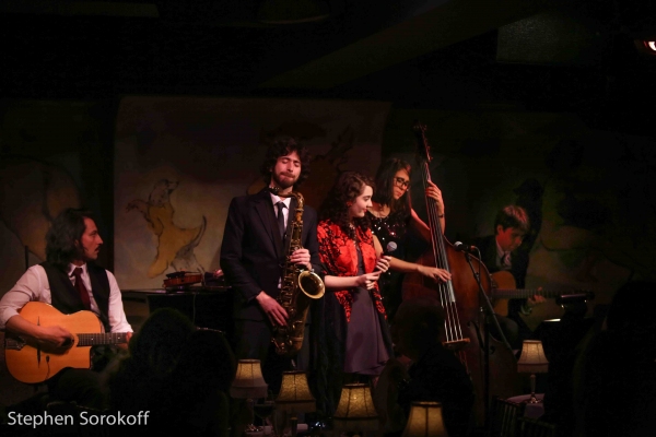 Photo Coverage: Tatiana Eva-Marie and Avalon Jazz Band Play Cafe Carlyle Late Night Image