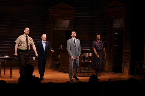 Photo Coverage: A TIME TO KILL Cast Takes First Official Broadway Bow with John Grisham & Rupert Holmes! Image