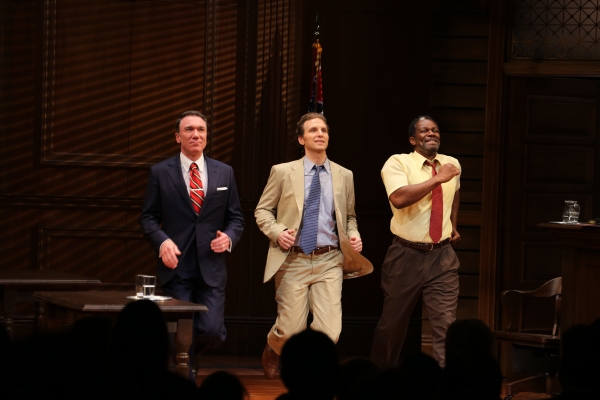 Patrick Page, Sebastian Arcelus and John Douglas Thompson Photo