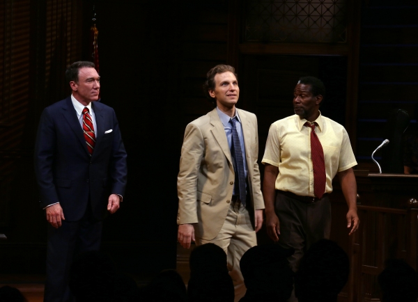 Photo Coverage: A TIME TO KILL Cast Takes First Official Broadway Bow with John Grisham & Rupert Holmes! Image