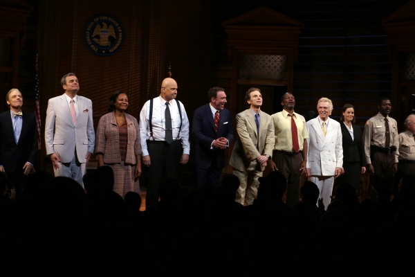 Photo Coverage: A TIME TO KILL Cast Takes First Official Broadway Bow with John Grisham & Rupert Holmes! Image