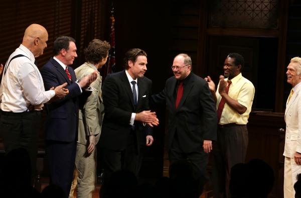 Fred Dalton Thompson, Patrick Page, Director Ethan McSweeny, Sebastian Arcelus, John  Photo