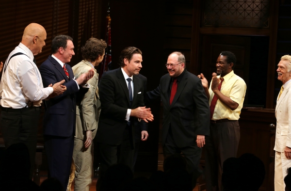 Photo Coverage: A TIME TO KILL Cast Takes First Official Broadway Bow with John Grisham & Rupert Holmes! Image