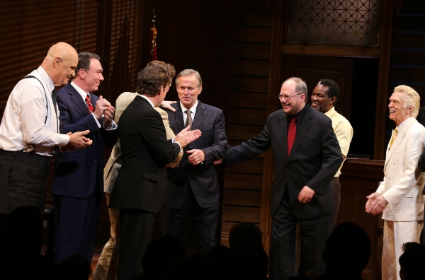 Photo Coverage: A TIME TO KILL Cast Takes First Official Broadway Bow with John Grisham & Rupert Holmes! Image