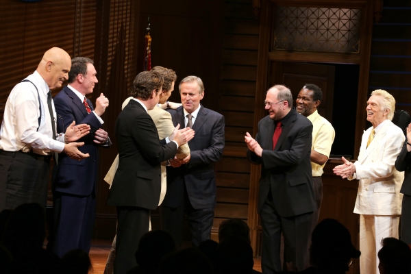Photo Coverage: A TIME TO KILL Cast Takes First Official Broadway Bow with John Grisham & Rupert Holmes! Image