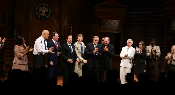 Photo Coverage: A TIME TO KILL Cast Takes First Official Broadway Bow with John Grisham & Rupert Holmes! Image