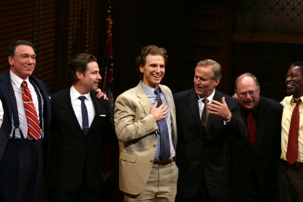 Photo Coverage: A TIME TO KILL Cast Takes First Official Broadway Bow with John Grisham & Rupert Holmes! Image