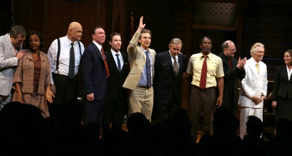 Photo Coverage: A TIME TO KILL Cast Takes First Official Broadway Bow with John Grisham & Rupert Holmes! Image