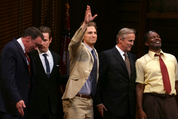 Photo Coverage: A TIME TO KILL Cast Takes First Official Broadway Bow with John Grisham & Rupert Holmes! Image