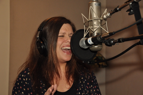 Photo Coverage: In the Recording Studio with Mary Bridget Davies for A NIGHT WITH JANIS JOPLIN Album! Image