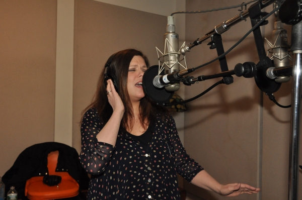 Photo Coverage: In the Recording Studio with Mary Bridget Davies for A NIGHT WITH JANIS JOPLIN Album!  Image