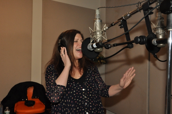 Photo Coverage: In the Recording Studio with Mary Bridget Davies for A NIGHT WITH JANIS JOPLIN Album! 