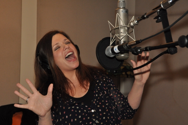 Photo Coverage: In the Recording Studio with Mary Bridget Davies for A NIGHT WITH JANIS JOPLIN Album!  Image