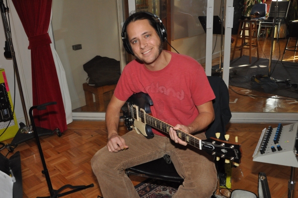 Photo Coverage: In the Recording Studio with Mary Bridget Davies for A NIGHT WITH JANIS JOPLIN Album! 