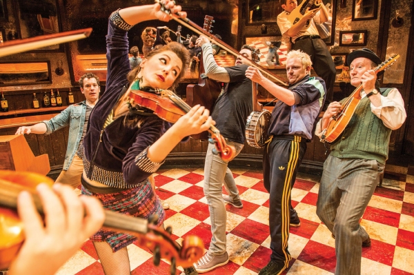 Photo Flash: First Look at Declan Bennett, Zrinka Cvitesic and More in West End's ONCE 