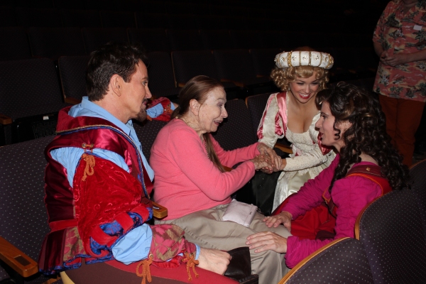 Photo Flash: Original 'Kate' Patricia Morrison Visits Cabrillo's KISS ME, KATE Image