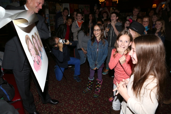 Photo Coverage: MATILDA's Leading Ladies Get Surprise Portrait at Sardi's Image