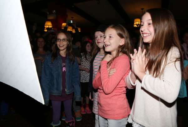 Photo Coverage: MATILDA's Leading Ladies Get Surprise Portrait at Sardi's Image