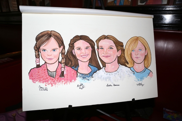 Photo Coverage: MATILDA's Leading Ladies Get Surprise Portrait at Sardi's Image