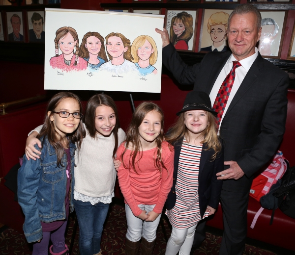 Photo Coverage: MATILDA's Leading Ladies Get Surprise Portrait at Sardi's Image