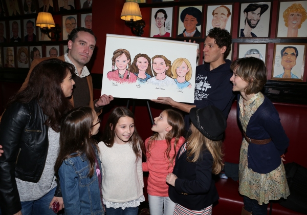 Photo Coverage: MATILDA's Leading Ladies Get Surprise Portrait at Sardi's Image