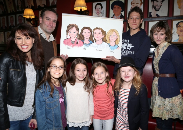 Photo Coverage: MATILDA's Leading Ladies Get Surprise Portrait at Sardi's Image